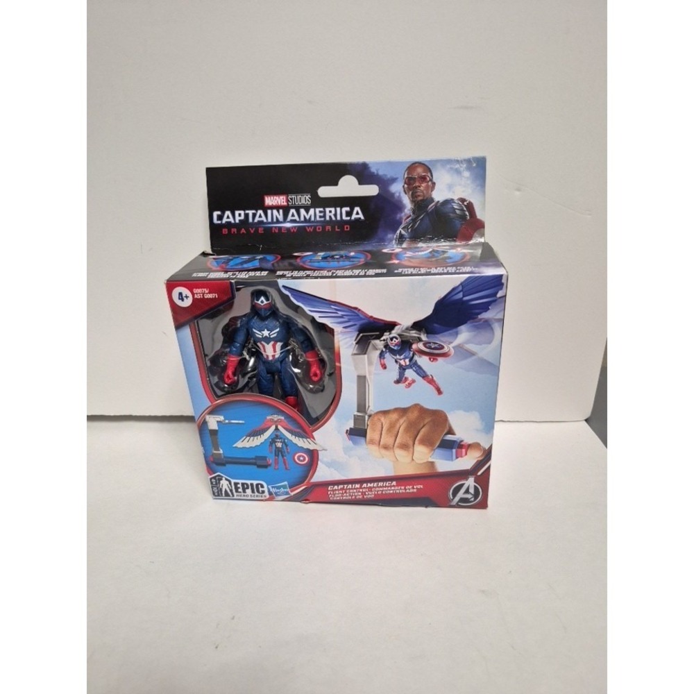 Captain America Brave New World 4'' Flight Captain Action Figure *SEE DETAILS*